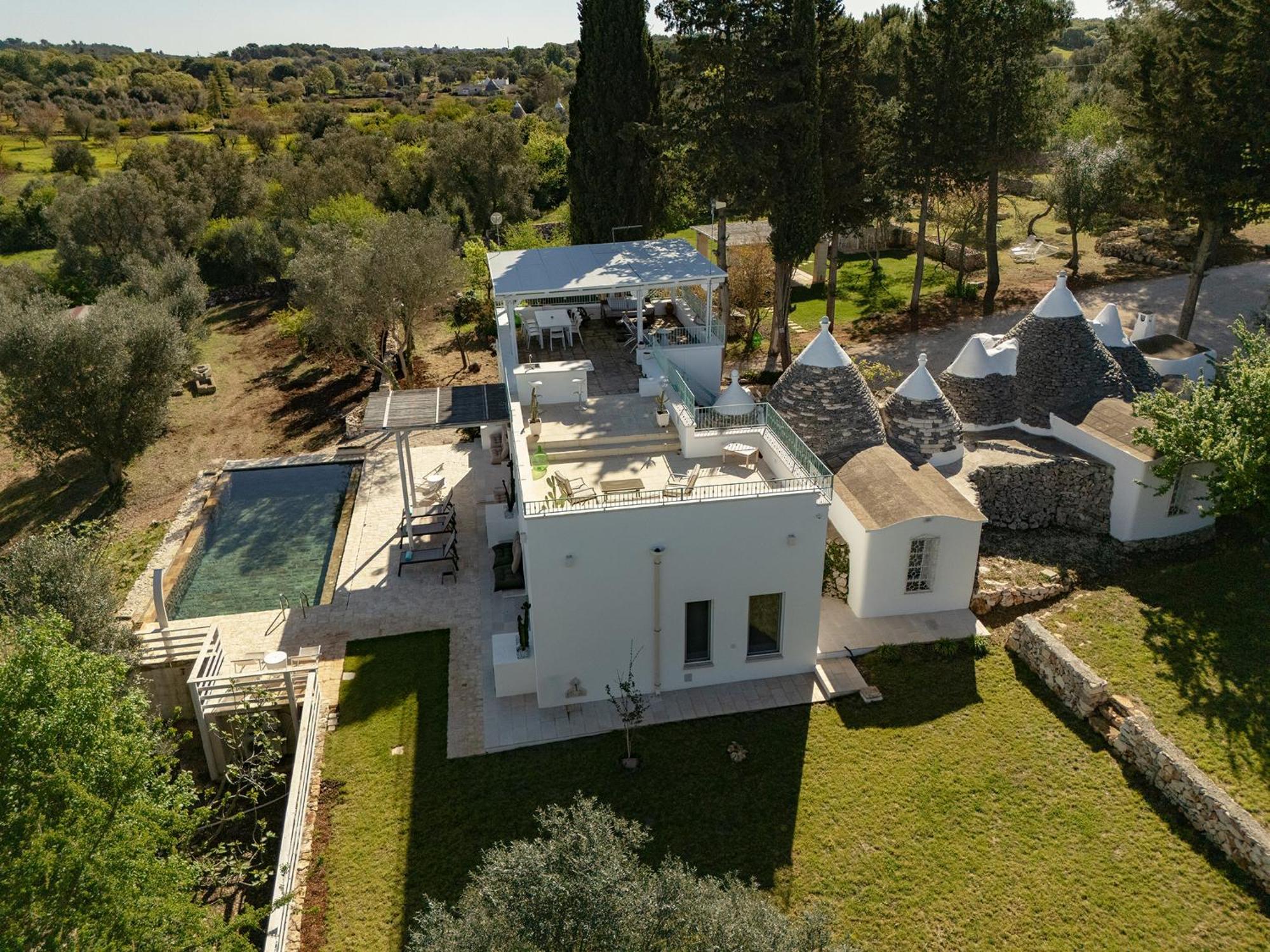 Vila Trullo Turchese Fabiola Ceglie Messapica Exteriér fotografie